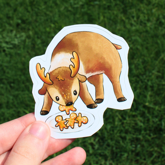 Reindeer Cookies Sticker