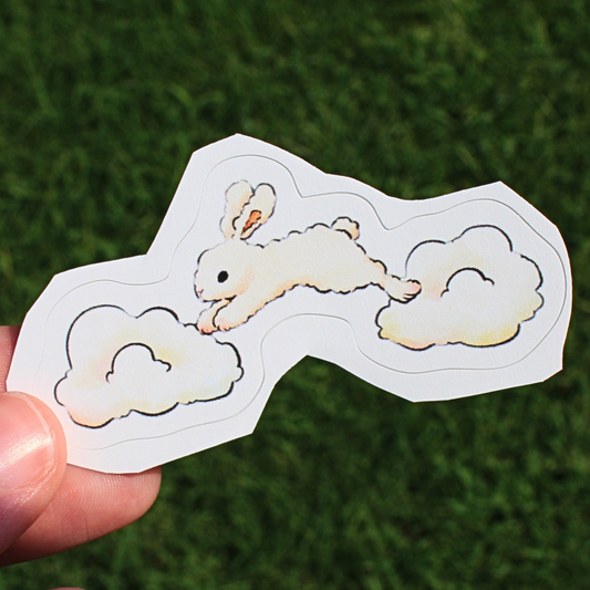 Breezy Bunny Sticker