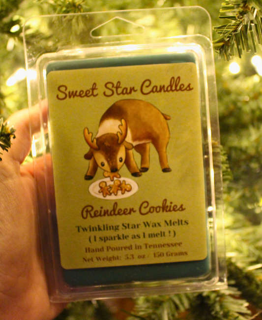 Reindeer Cookies Extra Large Wax Melt  | Signature Scents Collection (5.3 oz)