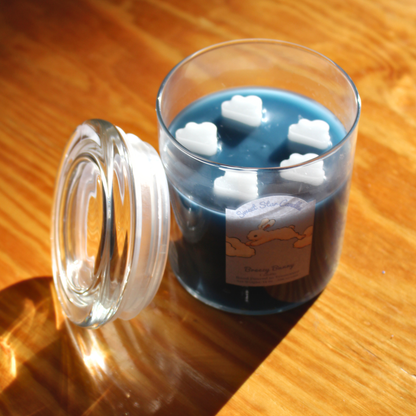 Wickless Candle Breezy Bunny Scented | 14 oz