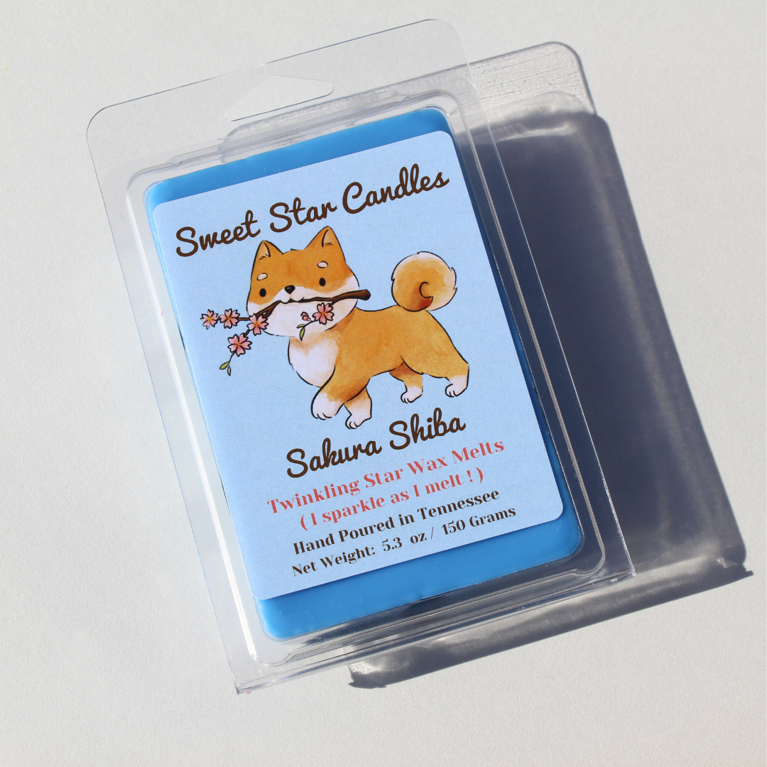 Sakura Shiba Extra Large Wax Melt  | Signature Scents Collection (5.3 oz)