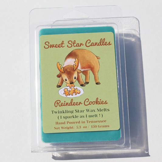 Reindeer Cookies Extra Large Wax Melt  | Signature Scents Collection (5.3 oz)