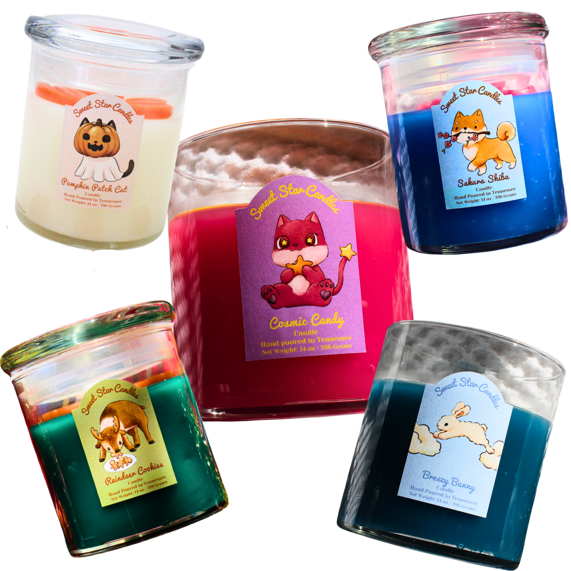 Shimmer Candles | Full Collection – sweetstarcandles