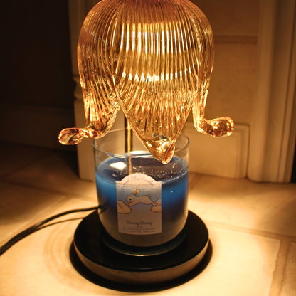 Wickless Candle Breezy Bunny Scented | 14 oz