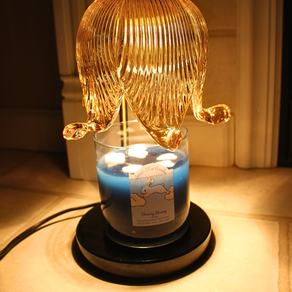 Wickless Candle Breezy Bunny Scented | 14 oz