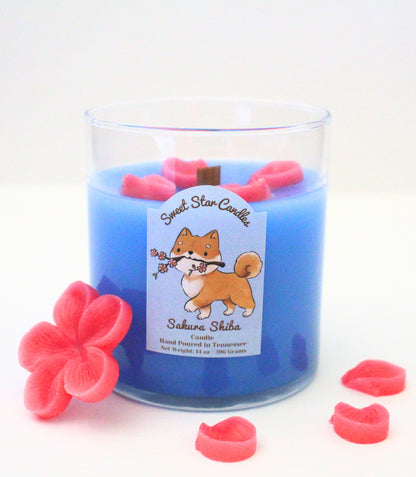 Sakura Shiba Candle | Signature Scents Collection (14oz)